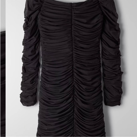 Babaton Aritzia Luxor Longsleeve Dress – Black | Size 2 - Picture 5 of 13